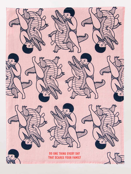 Scare Your Family - Tea Towel