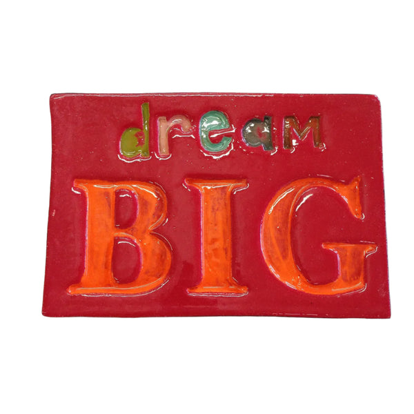 Dream Big Ceramic Tile Wall Art M Ceramics