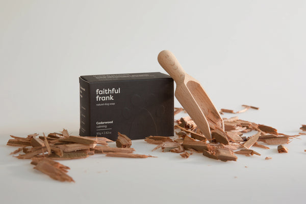 Natural Dog Soap - Cedarwood Calming Soap Faithful Frank
