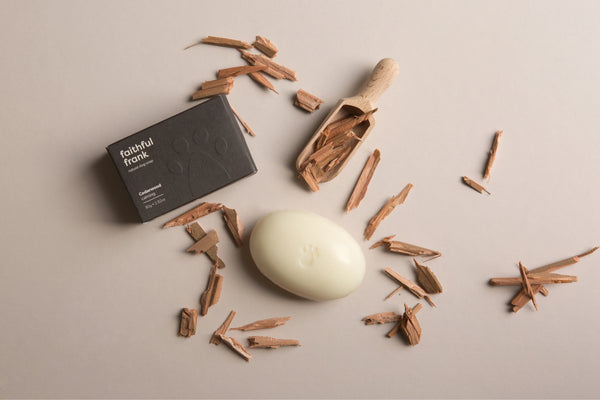Natural Dog Soap - Cedarwood Calming Soap Faithful Frank