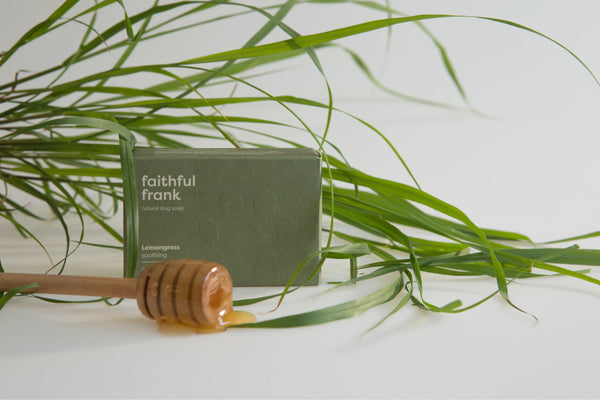 Natural Dog Soap - Lemongrass Soothing Soap Faithful Frank