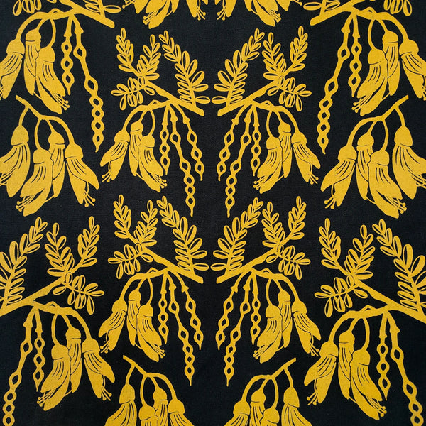 Kowhai Black Tea Towel