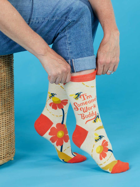 Work Buddy Crew Socks