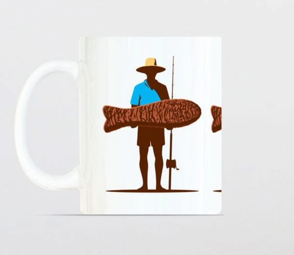 Prize Catch Mug Mug Glenn Jones Art
