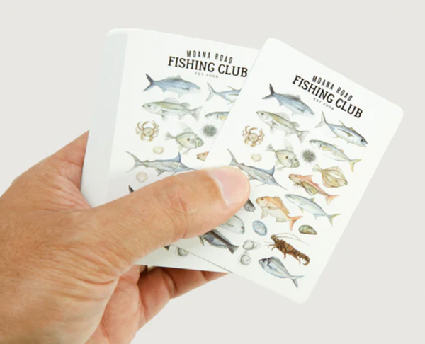 NZ Fishing Club - Playing Cards Playing Cards Moana Road