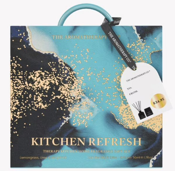 Festive Kitchen Refresh Home Fragrance Set Home The Aromatherapy Co.