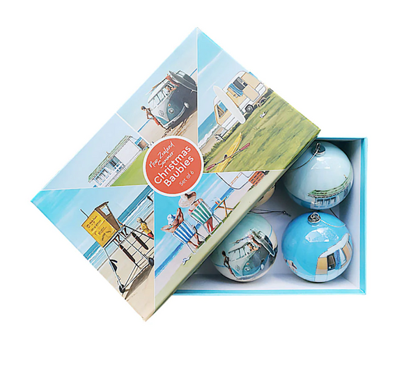 NZ Summer Christmas Baubles Decorations 100% NZ