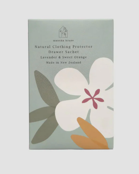 Native NZ design - Drawer Sachet - Lavender and Sweet Orange Draw Sachet Manuka House