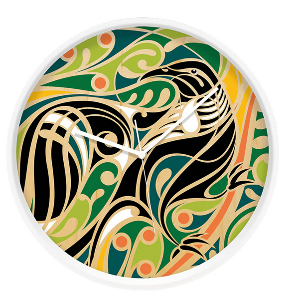 Shane Hansen's Tui Frame Clock Clock 100% NZ White Frame