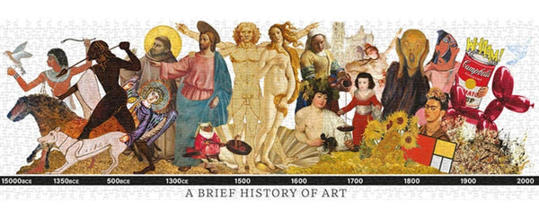 A Brief History of Art Puzzle Puzzle The Unemployed Philosophers Guild