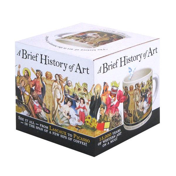 Brief History of Art Mug Mug The Unemployed Philosophers Guild