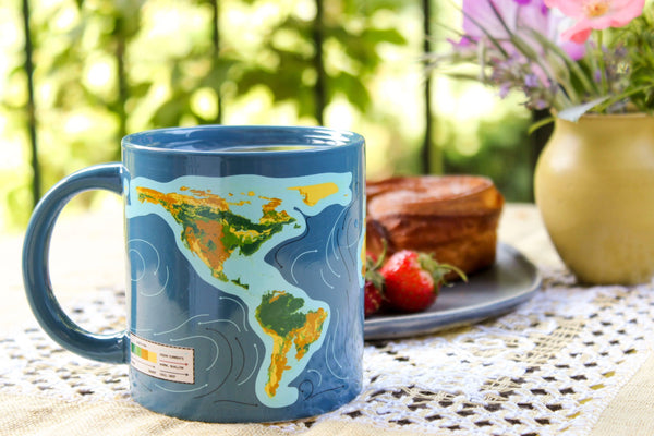 Climate Change Mug - Disappearing Heat Reactive Mug The Unemployed Philosophers Guild