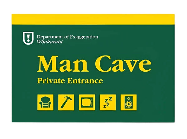 Man Cave Wooden Sign Sign Just Great Design