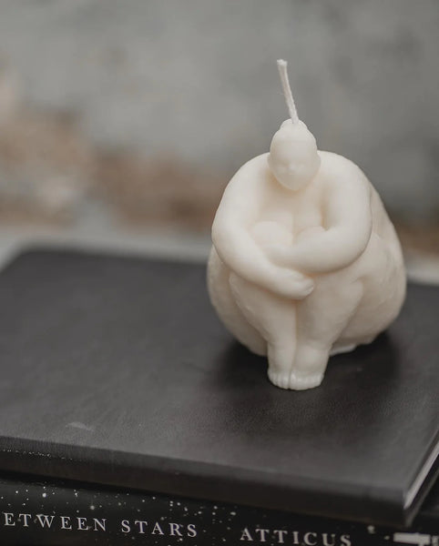 Voluptuous Sisters Candle - Standing Candles Blow My Wick White