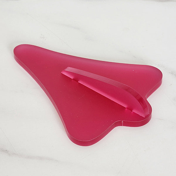 Jet Planes Satin Acrylic Art Hanging Ornament Crystal Ashley Pink