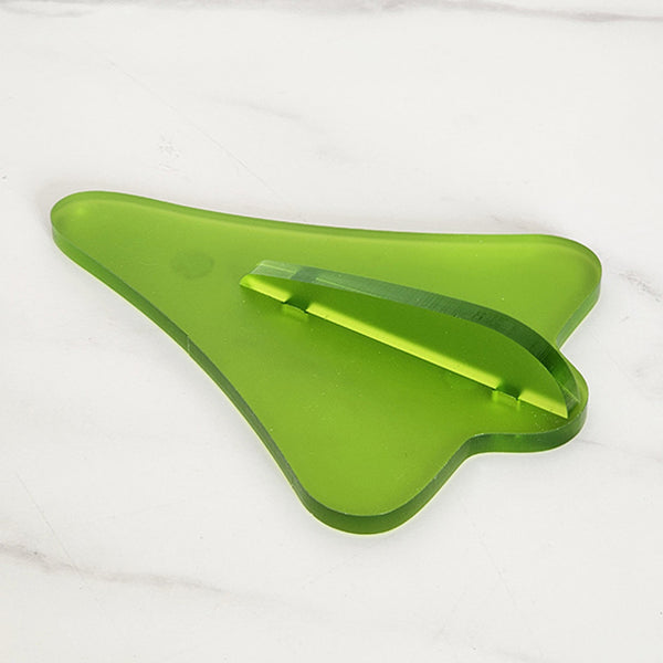 Jet Planes Satin Acrylic Art Hanging Ornament Crystal Ashley Lime