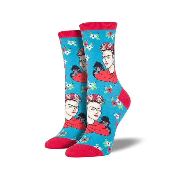 Frida Kahlo Portrait Women's Socks Socks Socksmith