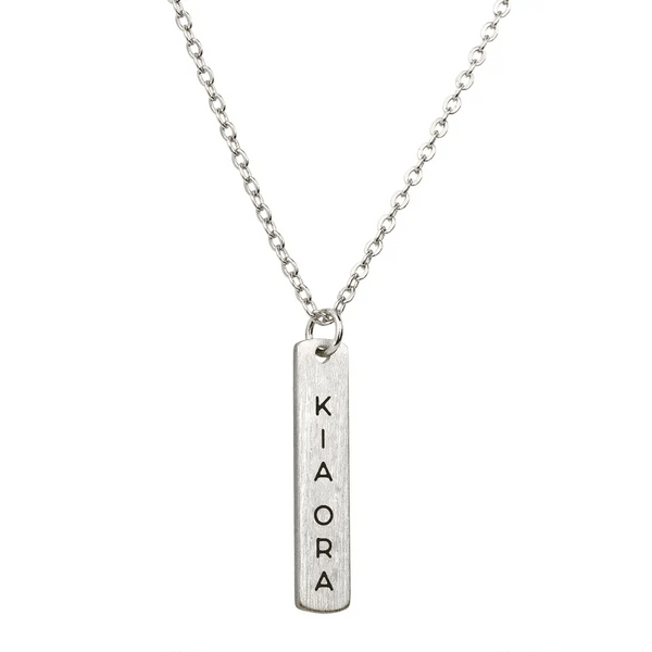 Kia Ora – Necklace in Gold or Silver Necklace Little Taonga