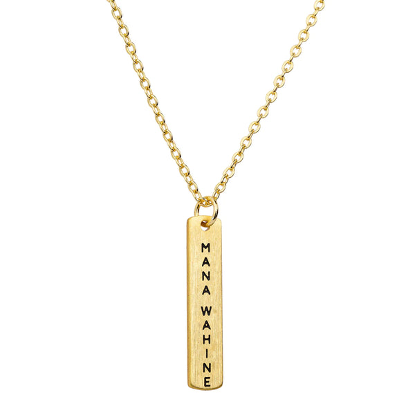 Mana Wahine – Necklace Necklaces Little Taonga Gold