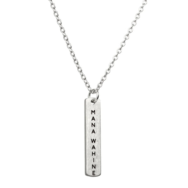 Mana Wahine – Necklace Necklaces Little Taonga Silver
