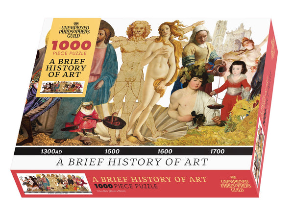 A Brief History of Art Puzzle Puzzle The Unemployed Philosophers Guild