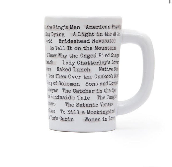 Mug - Banned Books Heat Reactive Mug Out Of Print