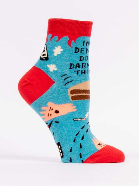 Inner Demons Ankle Socks Socks BlueQ