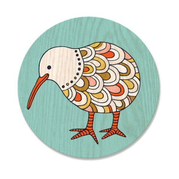 Single Coasters - Designs By Tanya Wolfkamp Coasters Wolfkamp & Stone Folk Kiwi
