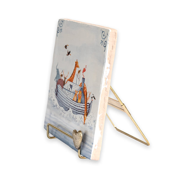 Golden Tile Stand - Heart Tile Stand Storytiles