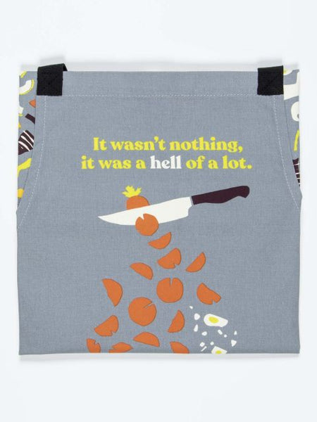 It Wasn't Nothing Apron Apron BlueQ