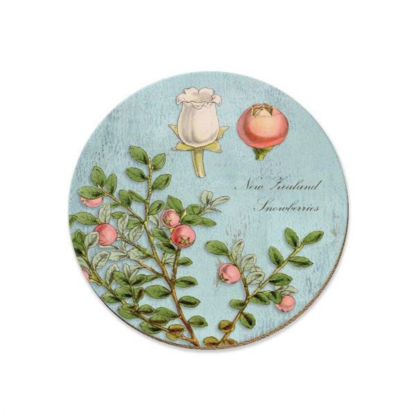 Single Coasters - Designs By Tanya Wolfkamp Coasters Wolfkamp & Stone Snowberries