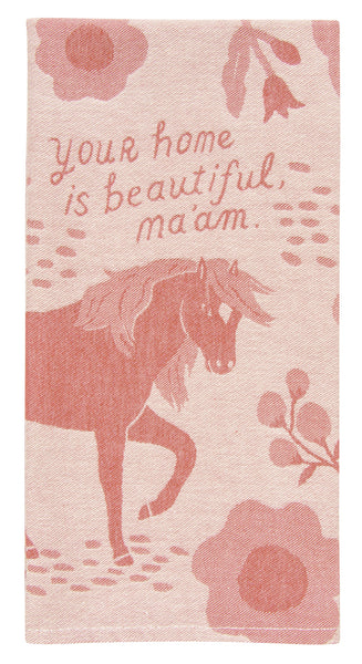 Your Home's Beautiful - Tea Towel Tea Towel BlueQ