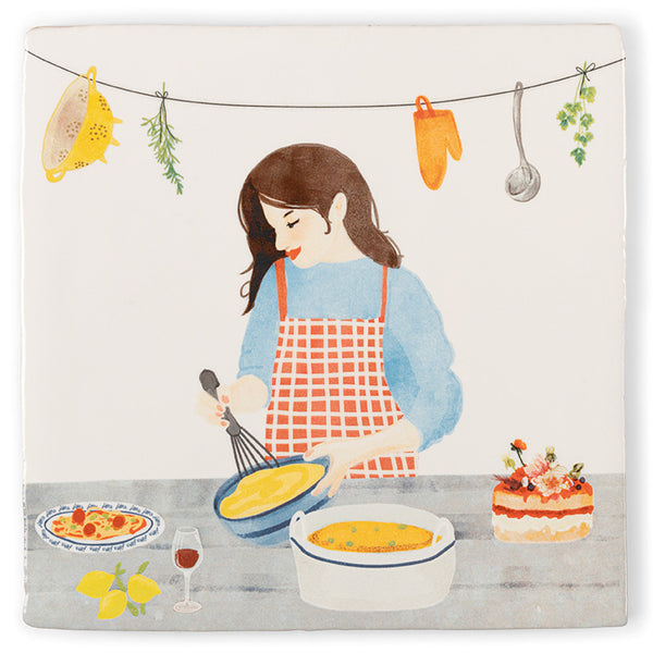 Bake Someone Happy Ceramic Tile Tile Storytiles
