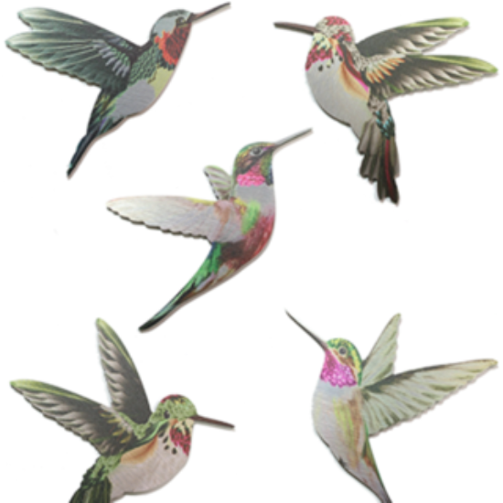 Humming Bird Wall Set Wall Art Crystal Ashley