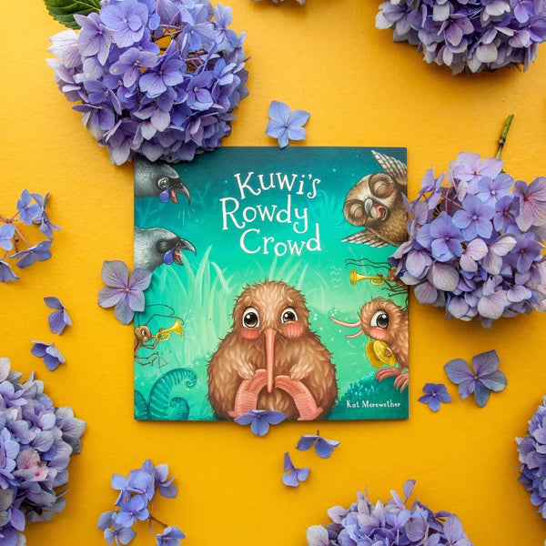 Kuwi's Rowdy Crowd Book Children Book Kuwi