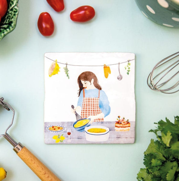 Bake Someone Happy Ceramic Tile Tile Storytiles