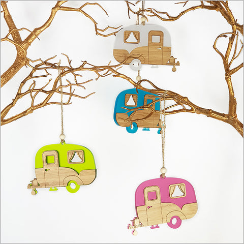 Hanging Ornament - Caravan