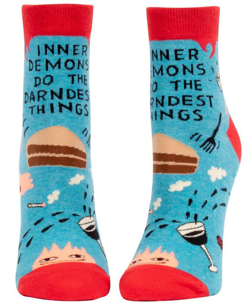 Inner Demons Ankle Socks Socks BlueQ
