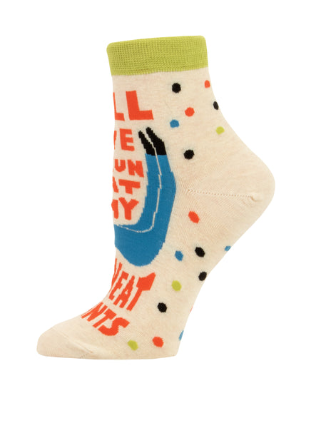 My Sweatpants Ankle Socks Socks BlueQ