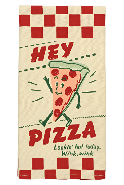 Hey Pizza - Tea Towel Tea Towel BlueQ