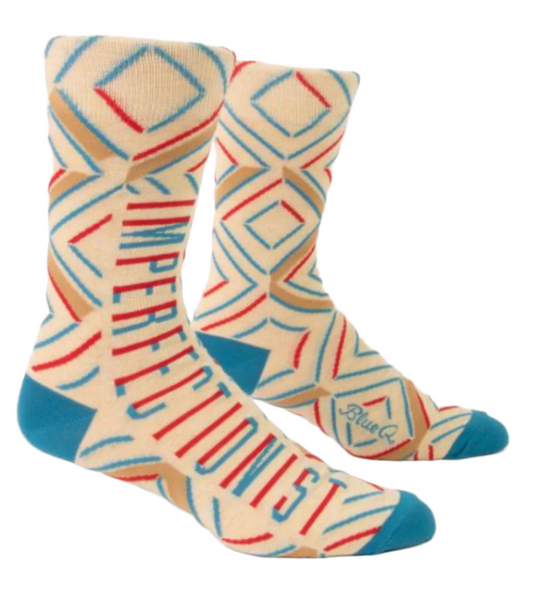 Imperfectionist Mens Socks Socks BlueQ