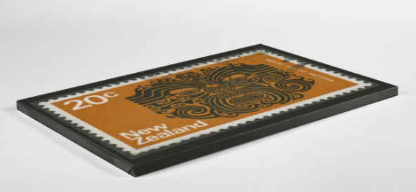 Canvas Print - 20c New Zealand Stamp Canvas Print Design Withdrawals