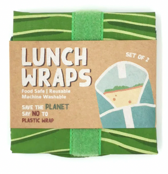 Lunch Wraps - Banana and Monstera Leaf Food Wraps 100% NZ