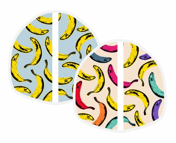 Lunch Wraps - Pop Art Banana Food Wraps 100% NZ