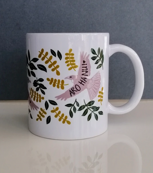 Aroha Nui Tui Mug Mug Natty