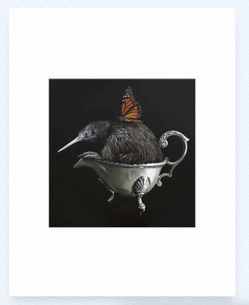 Journeying With Pachelbel's Canon - Jane Crisp - Art Print + Matting Art Print Jane Crisp