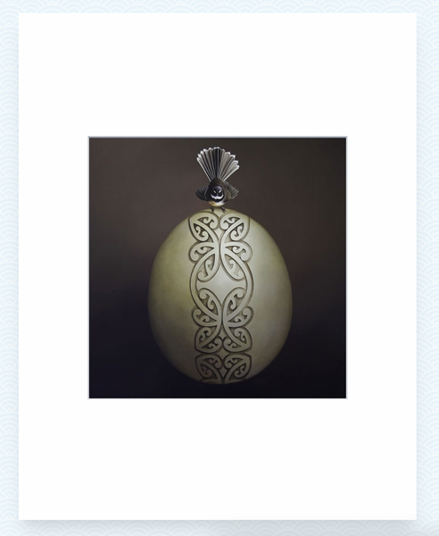 Indigenous Preservation II - Tahi - Jane Crisp - Art Print + Matting Art Print Jane Crisp