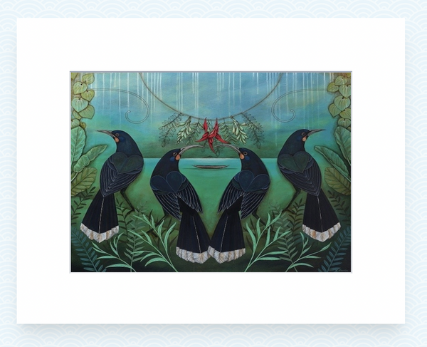 Gatherings Of Past - Kathryn Furniss - Art Print Art Print Kathryn Furniss