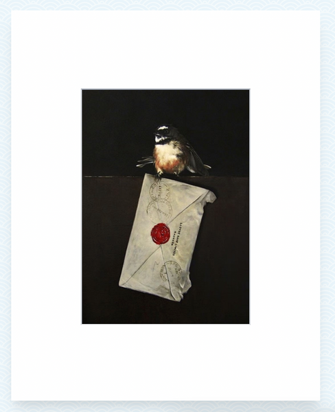 Letter From Lloyds - Jane Crisp - Art Print + Matting Art Print Jane Crisp