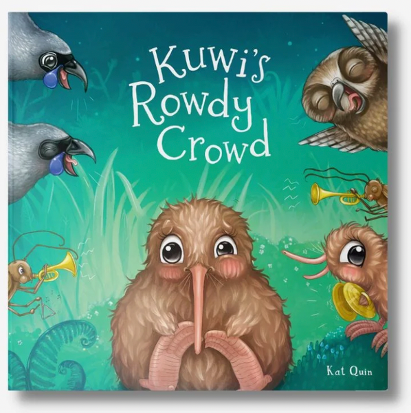 Kuwi's Rowdy Crowd Book Children Book Kuwi